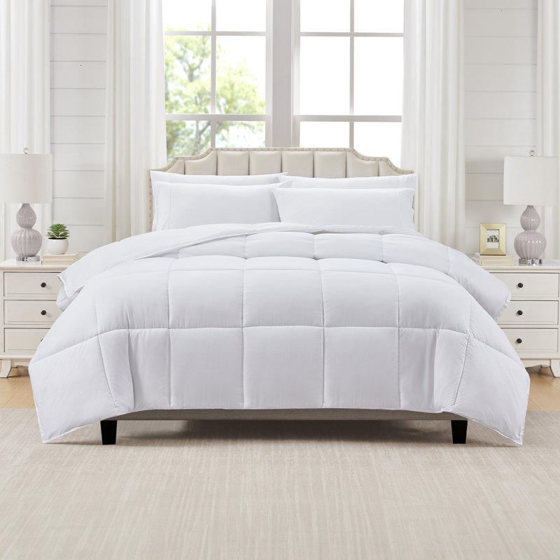 Modern Threads Down Alternative Microfiber Quilted Reversible Comforter & Duvet Insert, Queen Comforter