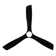 60" Propeller 6-speed Reversible Ceiling Fan with Dimmable 3CCT LED Lights and Remote Control