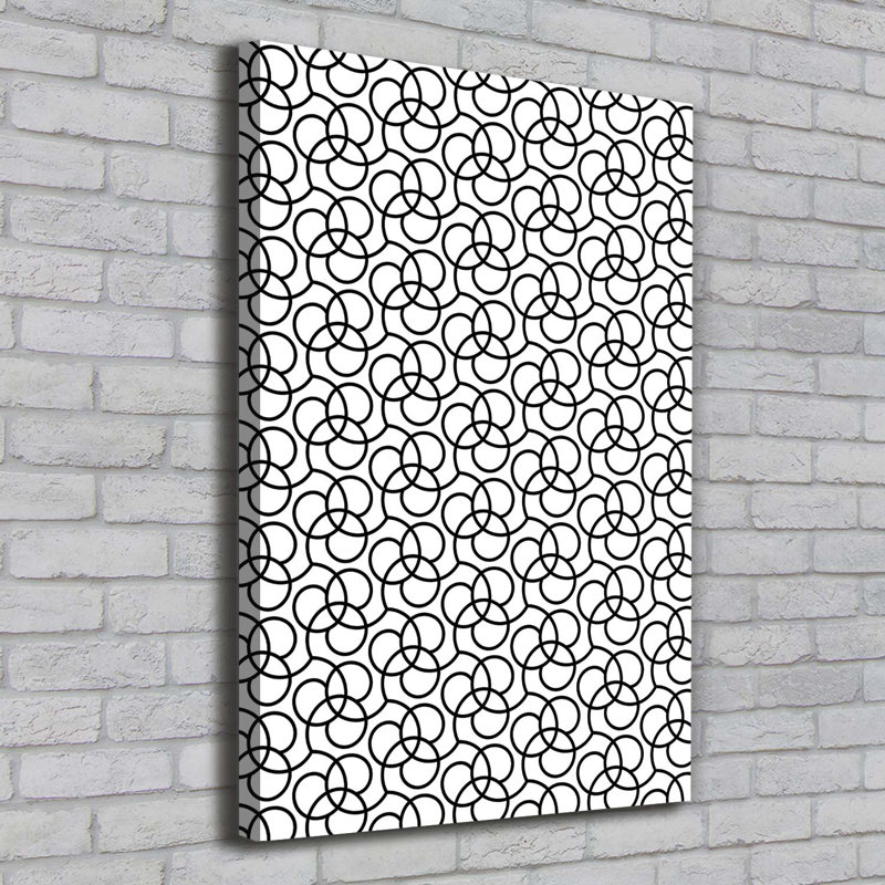 Geometric Background - Wrapped Canvas Print