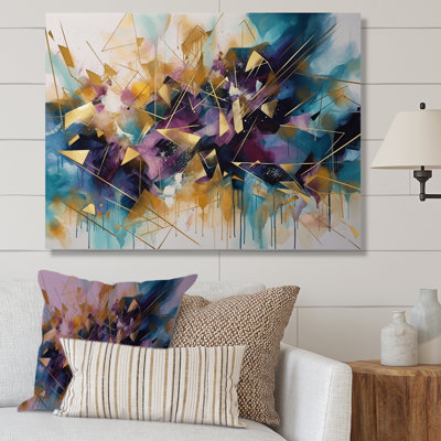 " Golden Explosion Triangles II "