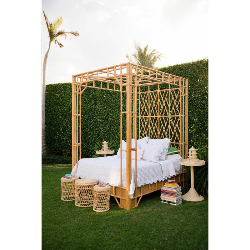 Amanda Lindroth Paradise Canopy Bed, King