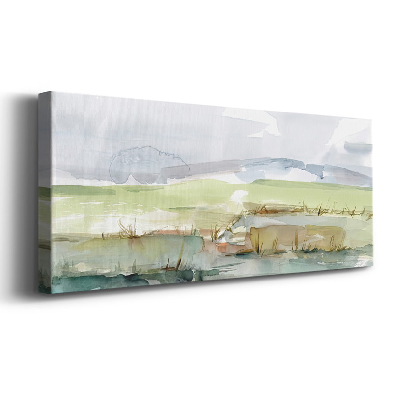 Pastel Inlet I - impression sur toile tendue