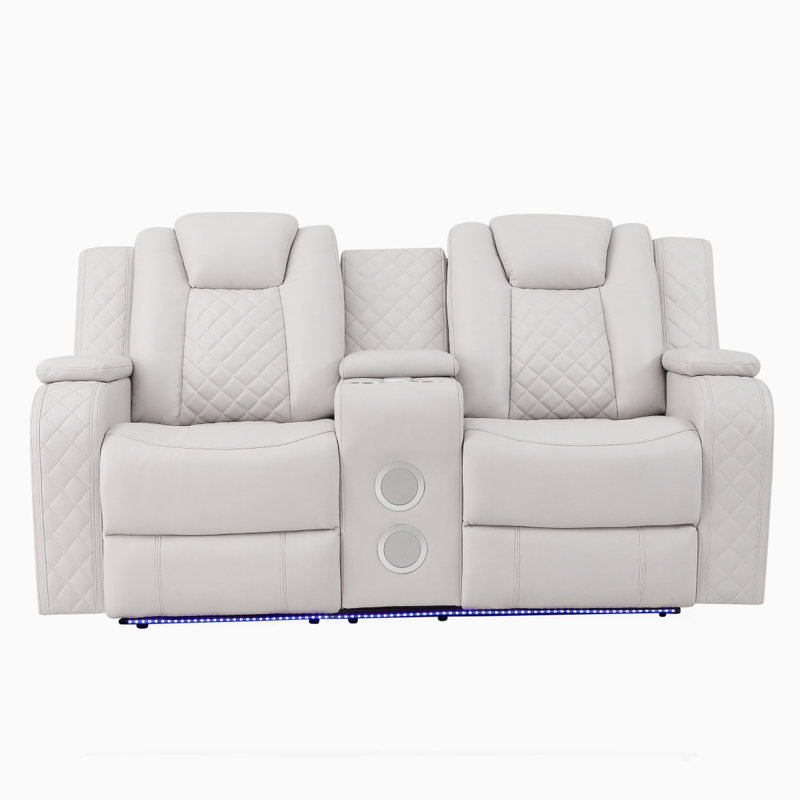 Causeuse inclinable Radiant Power, Blanc