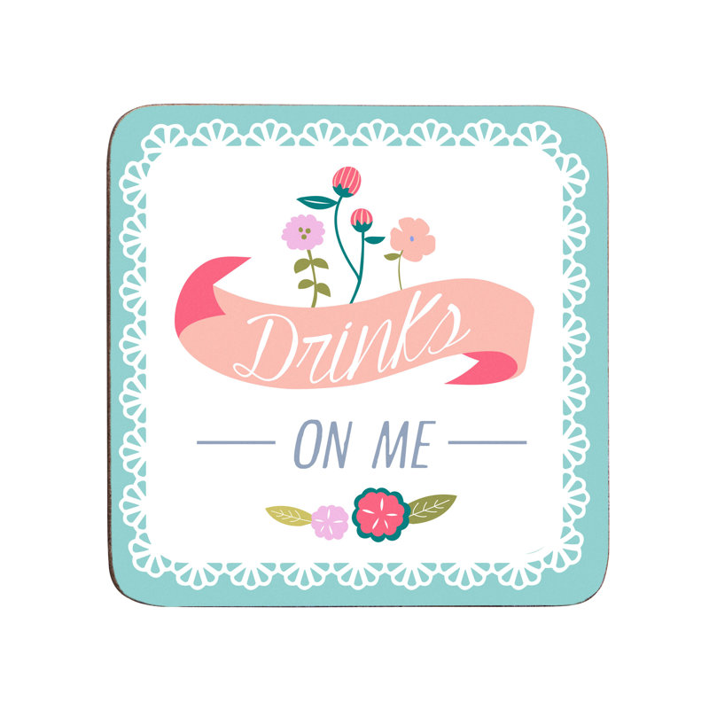 Square 4 Piece Coaster Set