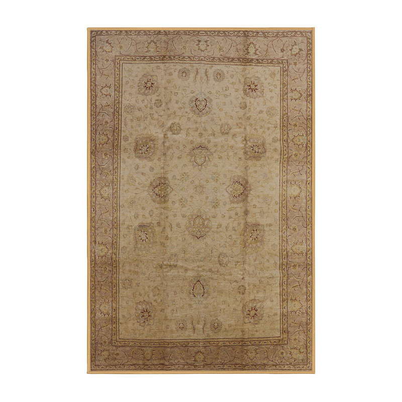 Tapis oriental beige Hilaire, Rectangle 7 pi x 9 pi