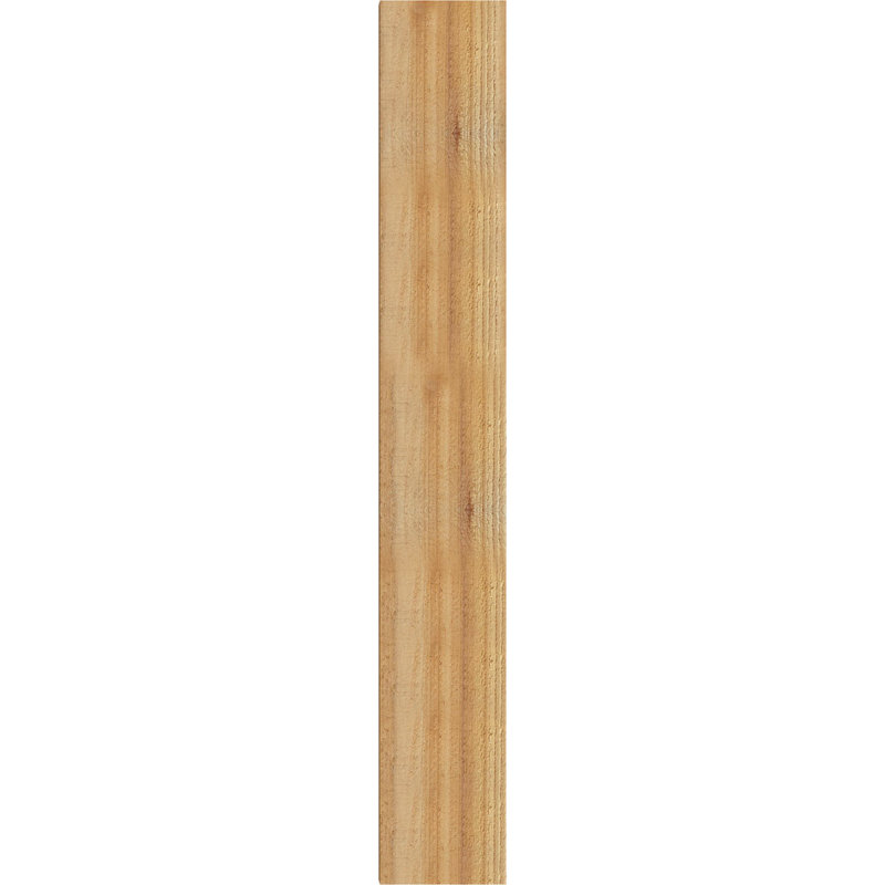 Persienne traditionnelle en bois rustique, Cèdre rouge de l'Ouest de 6 po (sciage brut), P 30 po x H 36 po