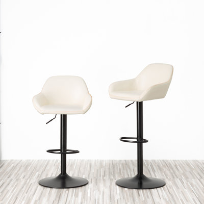 Thibodeaux Swivel Adjustable Height Bar Stool