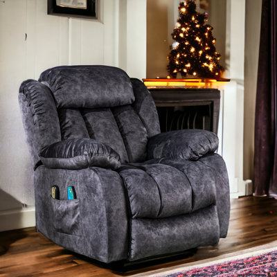 Masayushi 96cm Wide Reclining with Massager