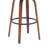 Boeschen Swivel Counter or Bar Height Upholstered Bar Stool with Arms and Footrest in Wood-1987370485-1987370483
