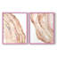 Rose Quartz I - impression encadrée de qualité supérieure - prête à être accrochée - aucun clou requis - aucun clou requis-483954659-483954661