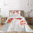 Poppy Farmhouse / Country Polyester Floral Coverlet