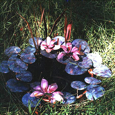 Handcrafted Sculptural Fountain
