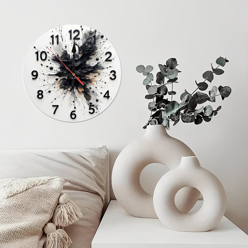 Horloge murale artistique moderne