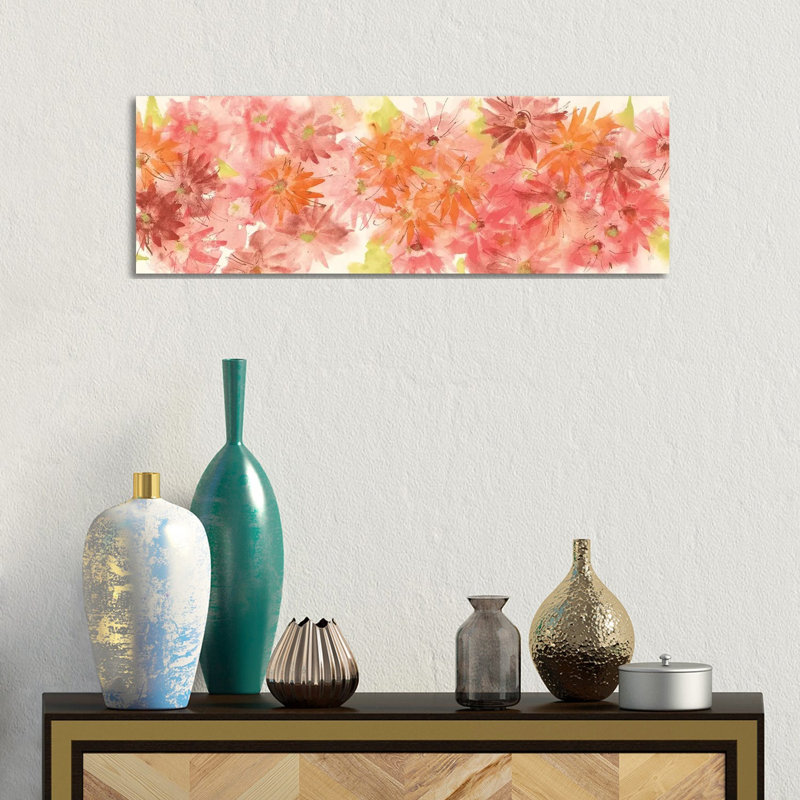 Flowers Afield I by Chris Paschke - Wrapped Canvas Panoramic Gallery-Wrapped Canvas Giclée