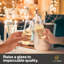 Jumblware 24 Stemless Disposable Plastic Champagne Flutes