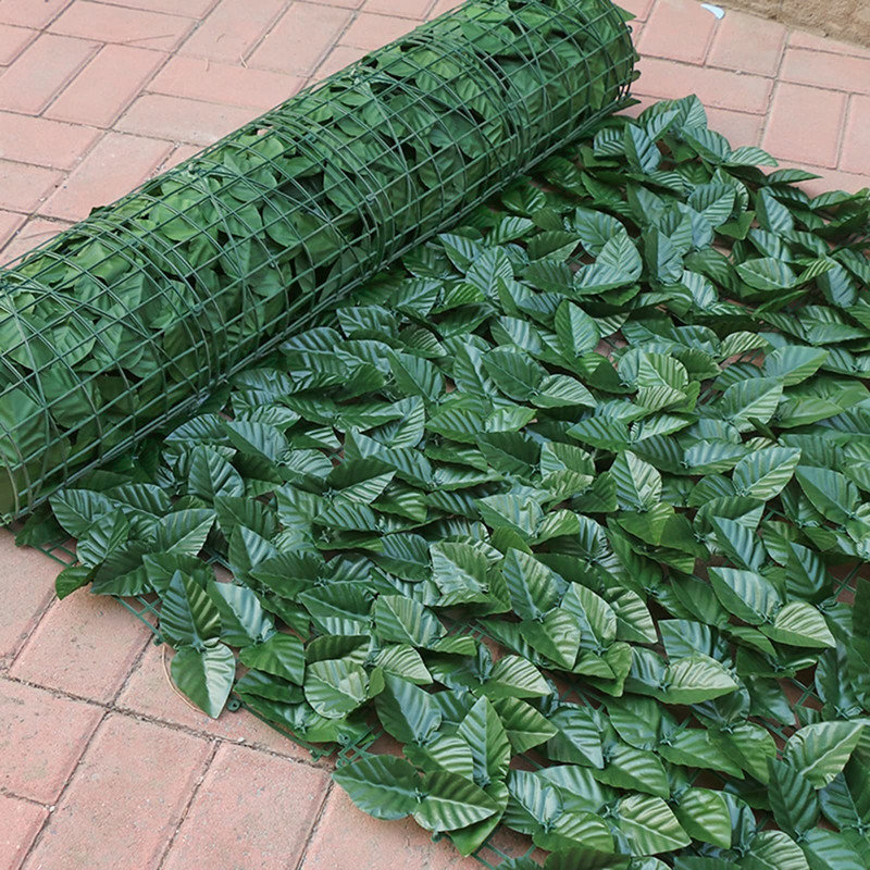 Sweet potato leaves,Simulated leaves, artificial leaves, fence net, artificial fence, artificial balcony fence