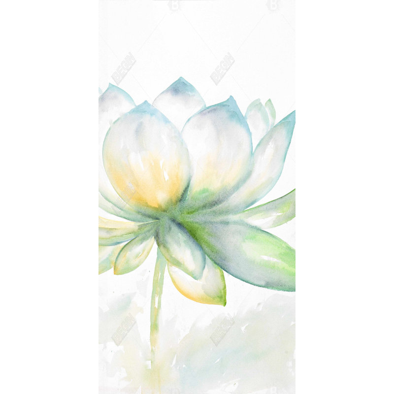 Lotus flower - 15.75"x31.50" Desk mat