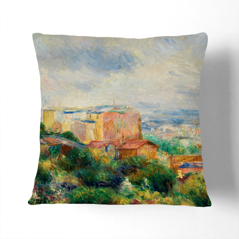 Square Cushion, 55cm H x 55cm W x 20cm D, Black