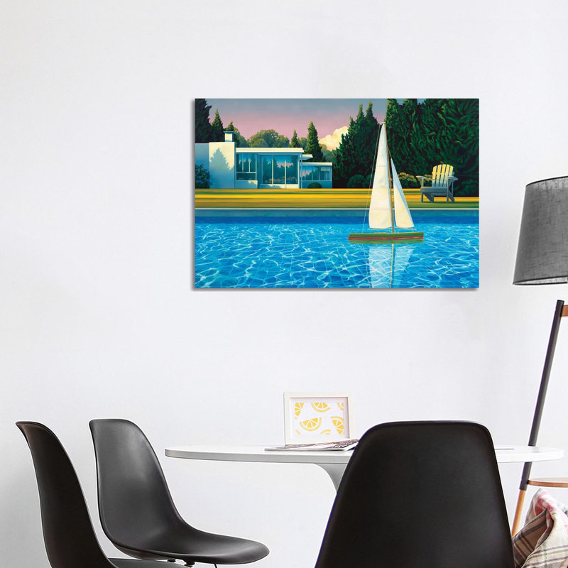 Shimmer by Ross Jones - Wrapped Canvas Print, 101.6 cm H x 66.04 cm W x 3.175 cm D