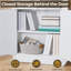 Modern 183cm H X 60cm W  Standard Bookshelf with Open Shelf and Cabinet -714683665