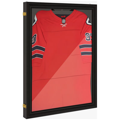 HomCom Jersey 23.6'' W 2.7'' D Manufactured Wood Jersey Case