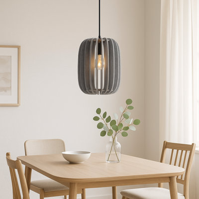 Luminaire suspendu en forme de lanterne à 1 lumière