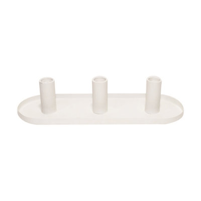 3 Piece Aluminum Tabletop Candlestick Set