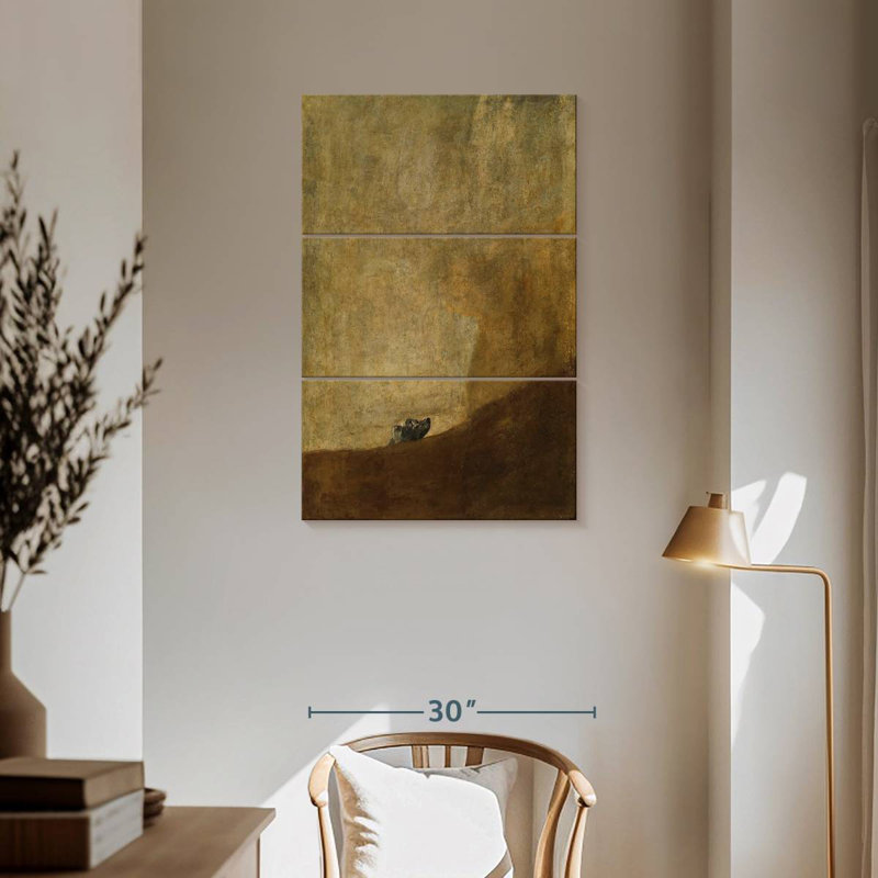 The Dog, 57" H x 36" W