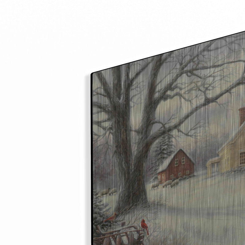 «Old Country Farm» par Chuck Pinson, H 12 po x l 16 po