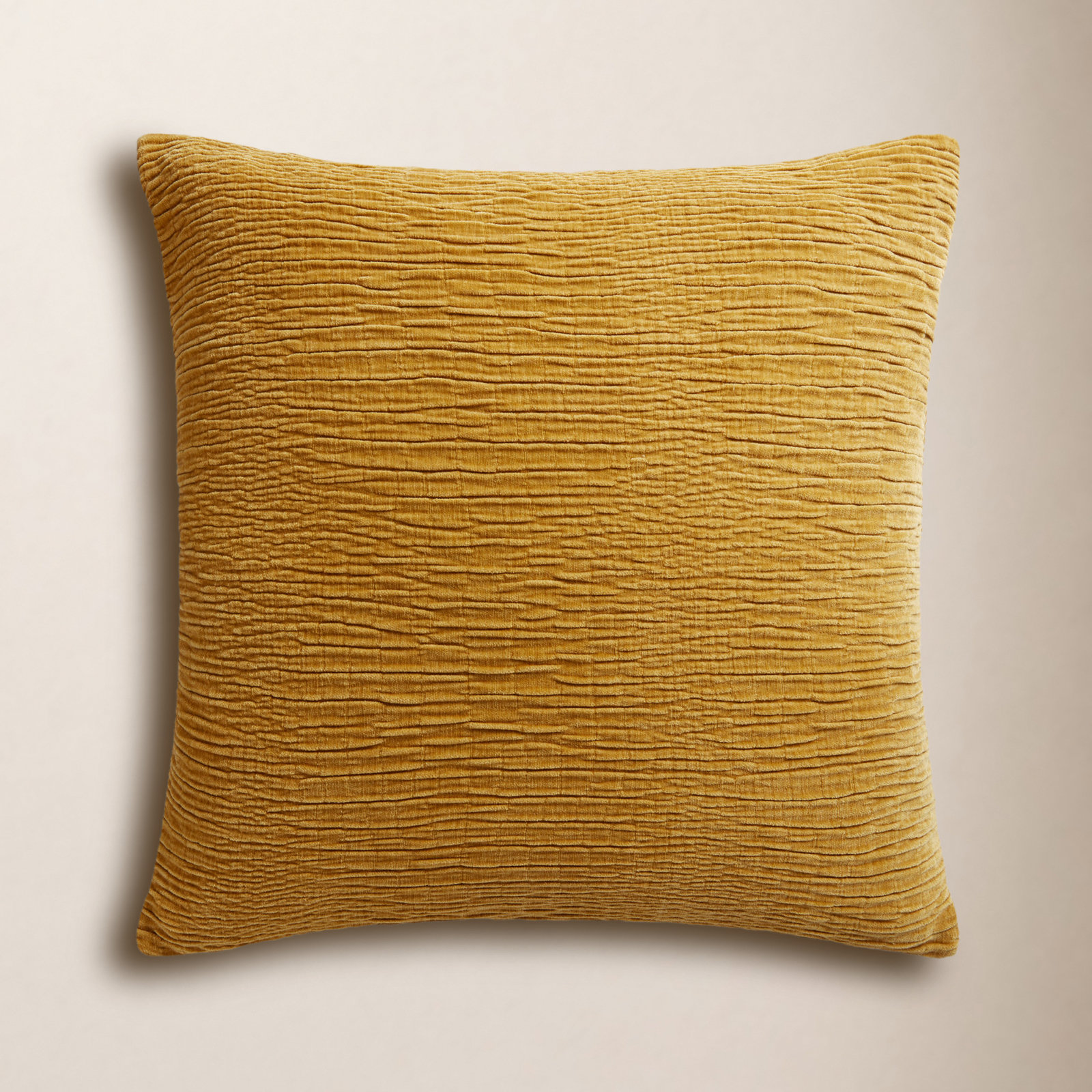 Edan Throw Pillow, Gold, Pillow Cover Only/No Insert, 22"H x 22"W
