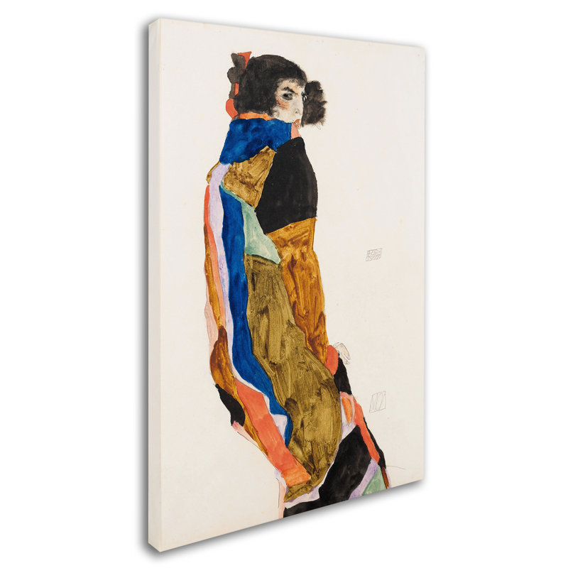 « moa », reproduction sur toile tendue, H 19 po x l 12 po