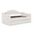 Tufted Upholstered Daybed With Trundle, With USB&Type-C Charging Ports-1666723136
