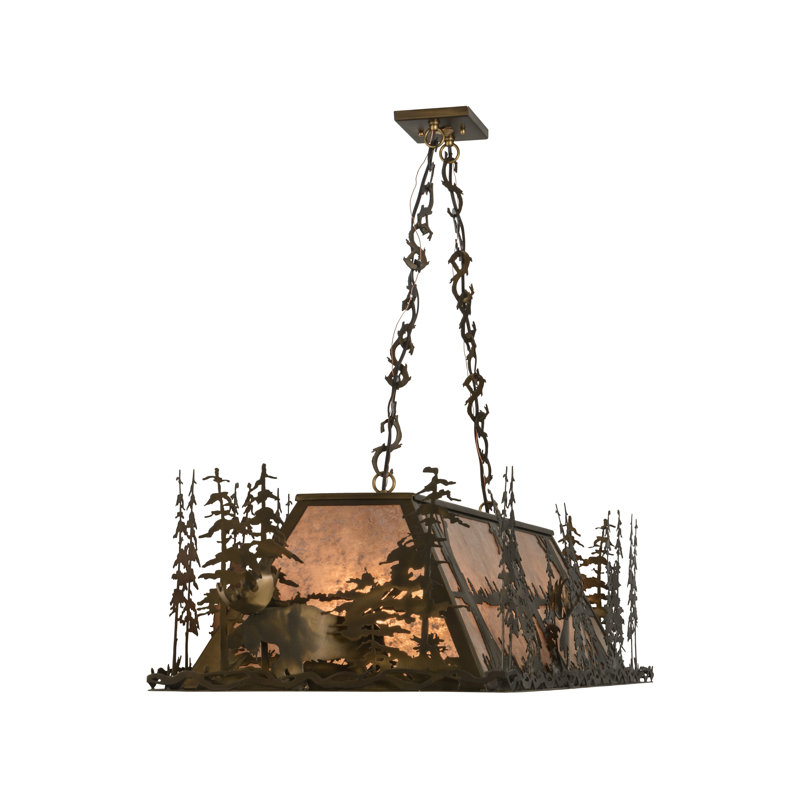 Moose At Dusk 12 - Light Pendant