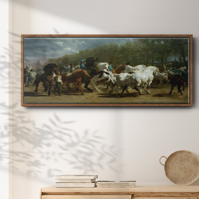 The Horse Fair - Toile encadrée