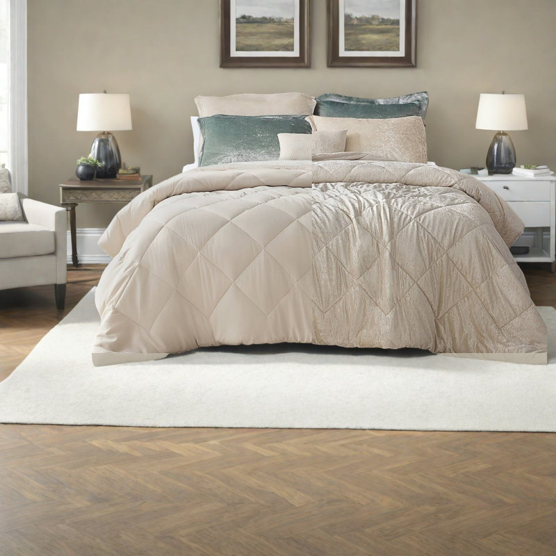 Ensembles de literie luxueux, style velours simple / simple TG, idéal pour le confort de la maison