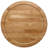 Round Solid Wood Side End Table