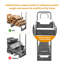 Heavy Duty 1/2 Cord Firewood Rack Holds 250kg, 1.2mm Double Powder Coated Steel Log Storage with 600D PU Waterproof Cover, Tool-Free Assembly-496388428