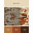 Soft Plush Fanelli Thanksgiving Modern & Contemporary Abstract Area Rug in Beige – Beige Binding-1738379328