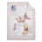 NoJo Disney Winnie the Pooh - Blustery Day Clouds with Piglet, Tigger and Eeyore 3 Piece Nursery Crib Bedding Set 