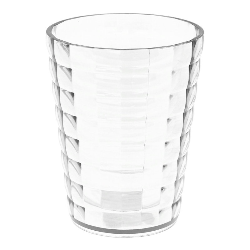 Becerra Toothbrush Holder, Transparent