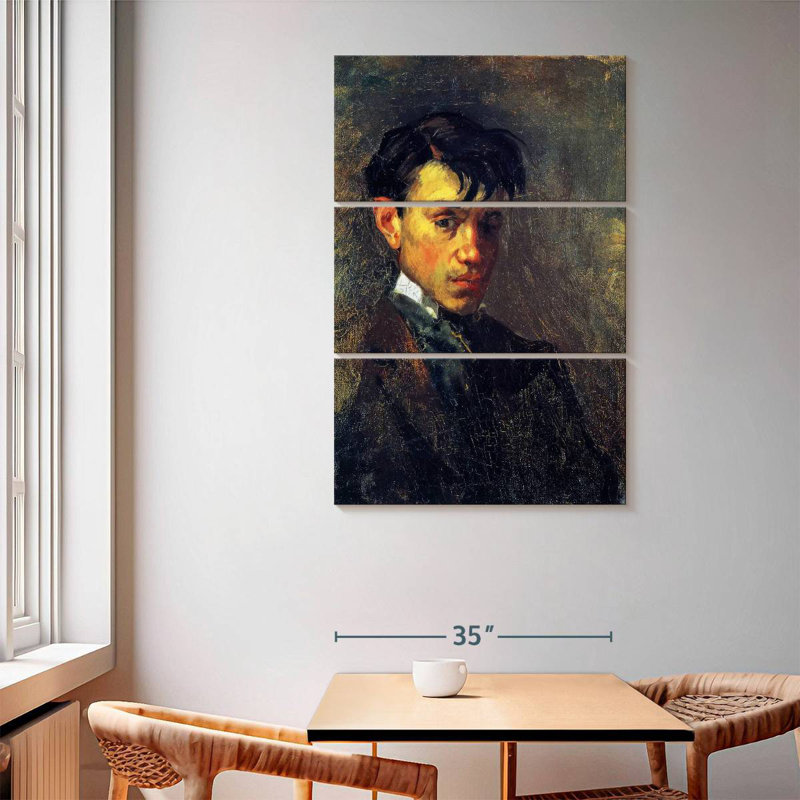 Leisha Self-Portrait 1896, 65" H x 42" W