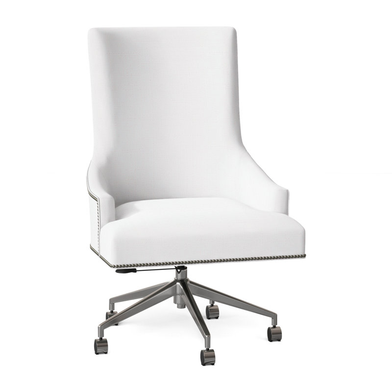 Chaise de travail Ashton, Perigold Willa Snow, Nails, Nickel