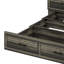 Armoire lit escamotable Murphy avec station de charge, lit plateforme pliable multifonctionnel avec 1 grand tiroir de rangement-895050466-895050467