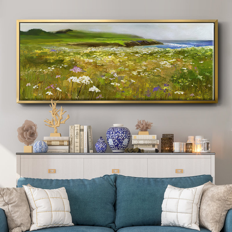 Montara Bluffs- Framed Canvas
