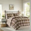 Ensembles de literie confortables, édredon en microfibre durable, style rustique pour la maison