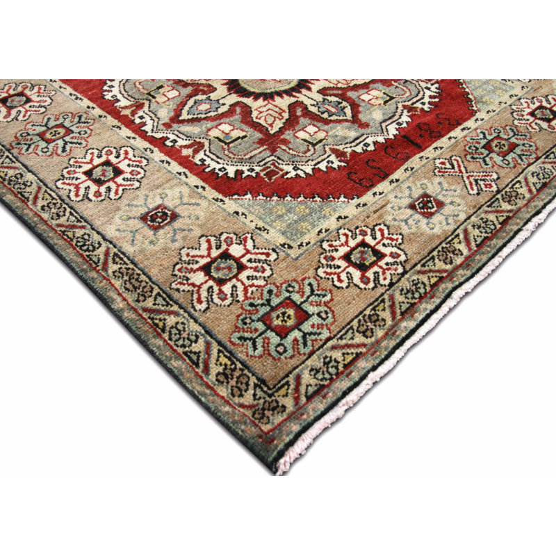 Runner One-of-a-Kind 3'8" X 9'1" 1960s Runner Wool Area Rug in