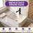 16" x 12" White Vitreous China Compact Rectangular Vessel Bathroom Sink, Above Counter Vanity Sink with 1.75" Drain for Powder Rooms-98468551