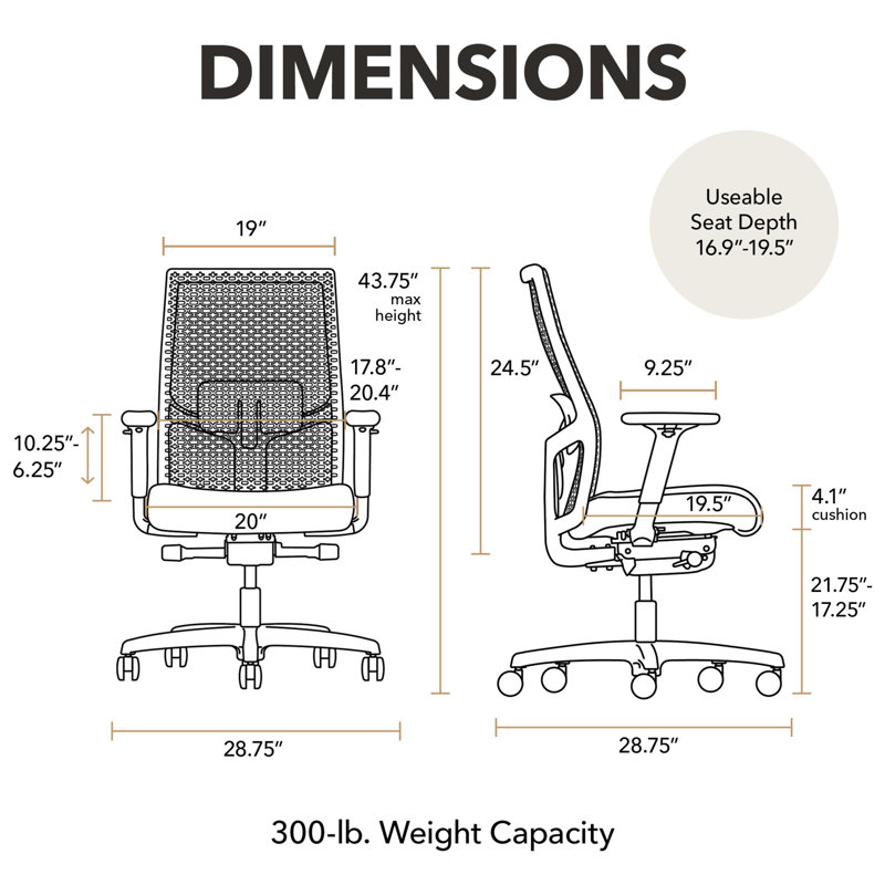 Chaise de bureau ergonomique Reon HON Ignition 2.0, inclinaison avancée, cadre blanc de designer, basalte, Blanc de designer