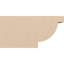 Queue de chevron Alpine Woodgrain TimberThane, brun clair apprêté-88141212