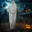 Outsunny 183 cm Life Size Halloween Animated Skeleton Grim Reaper